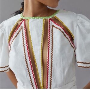 Women’s White Cutout dress small